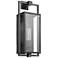 Exhibit 17" High Matte Black Outdoor Wall Light