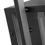 7_Exhibit 17" High Matte Black Outdoor Wall Light more views
