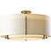 Exos 29 1/4" Wide Dark Smoke Ceiling Light