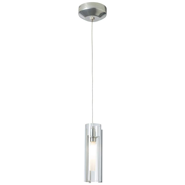Image 1 Exos Low Voltage Mini Pendant - Sterling Finish - Clear Glass - Standard