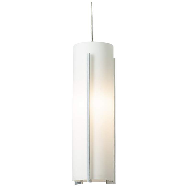 Image 1 Exos Low Voltage Mini Pendant - Sterling Finish - Opal Glass - Standard
