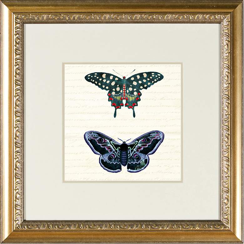 Image 1 Exotic Butterfly I 15 3/4 inch Square Framed Wall Art
