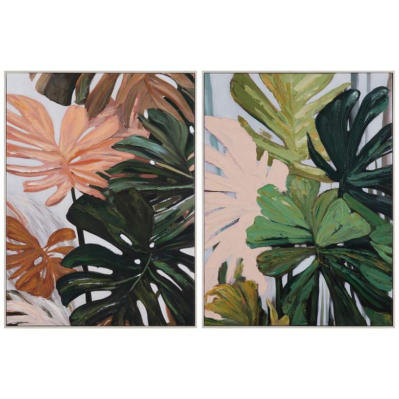 Image 1 Exotica Framed Canvas Set of 2