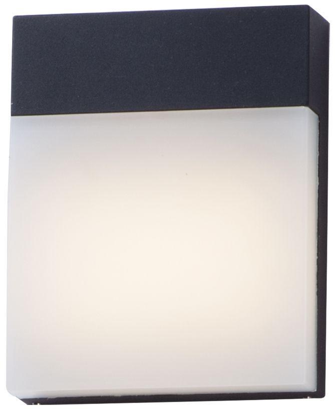 Image 2 Eyebrow LED Outdoor Wall Sconce Black