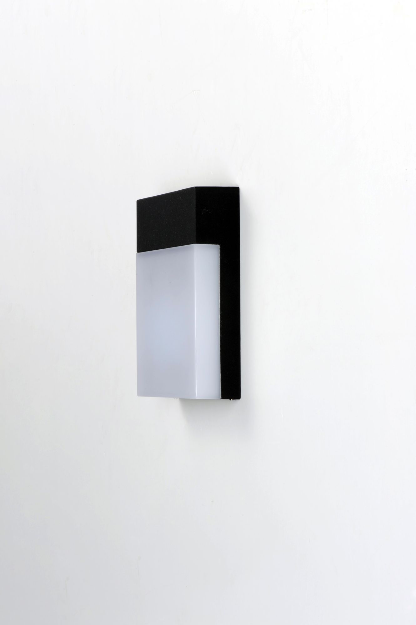 Image 3 Eyebrow LED Outdoor Wall Sconce Black more views