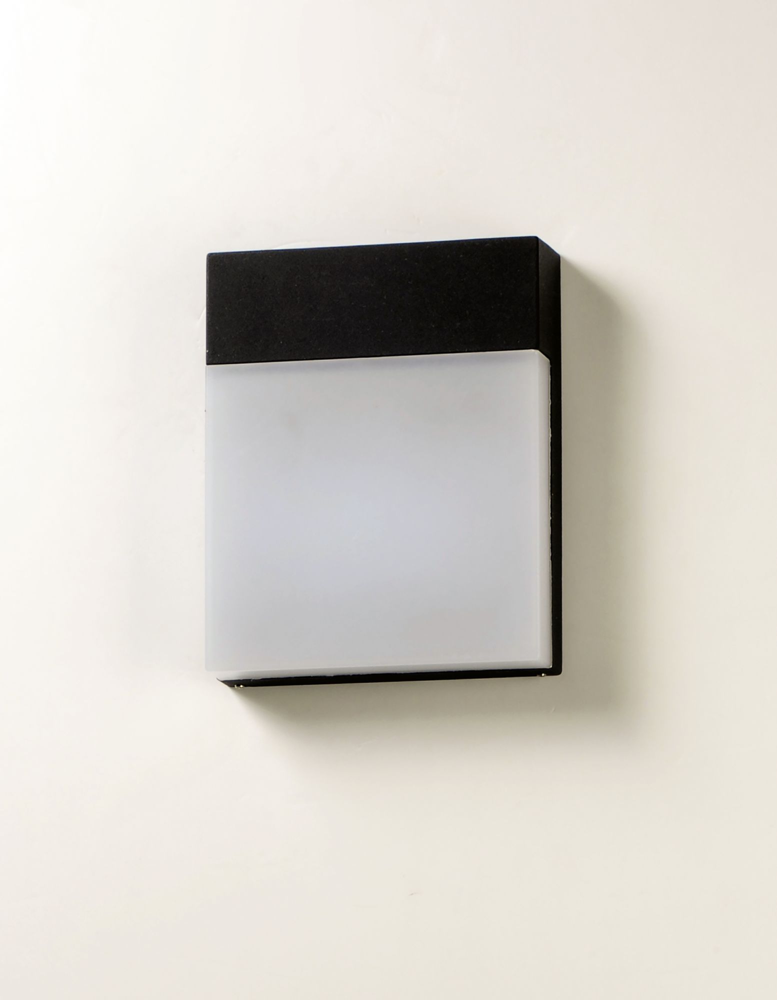 Image 4 Eyebrow LED Outdoor Wall Sconce Black more views