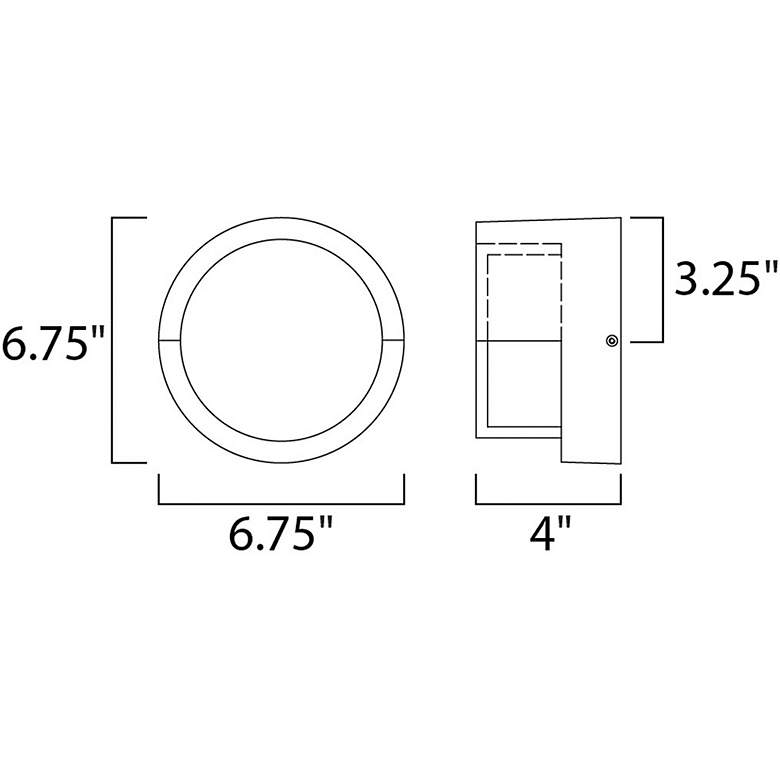 Image 5 Eyebrow-Outdoor Wall Mount more views