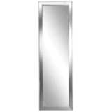 Ezel Silver 24 1/2&quot; x 62 1/2&quot; Full Length Wall Mirror