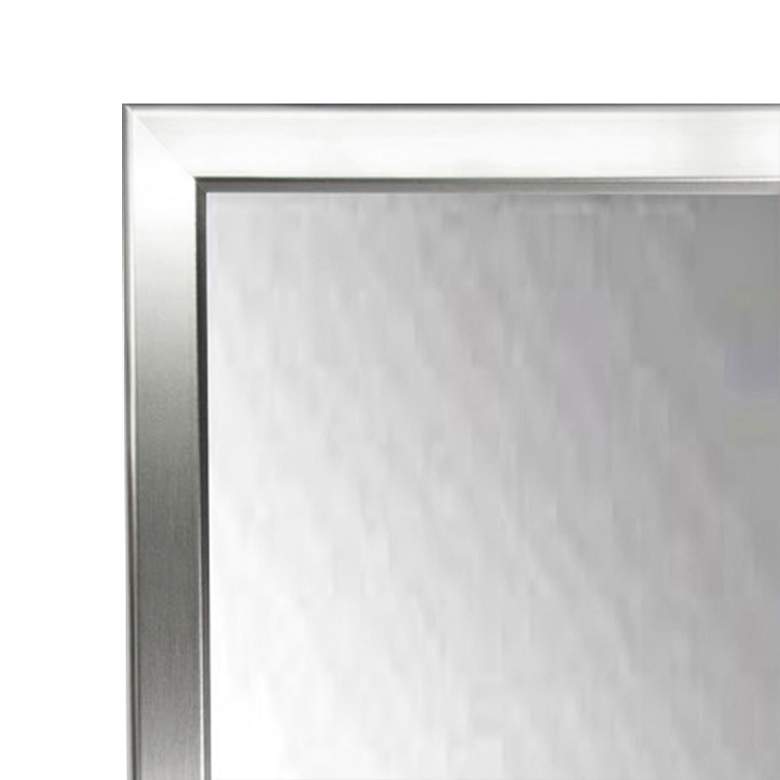 Image 3 Ezel Silver 24 1/2" x 62 1/2" Full Length Wall Mirror more views
