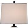 2_Fabian 29" Black Oval USB Table Lamp with LED Night Light more views