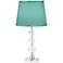Fabiola 17" High Crystal Globes Accent Table Lamp