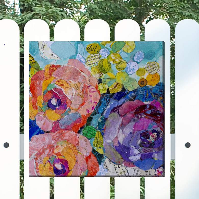 Image 1 Fabuloso 24" Square Outdoor Canvas Wall Art