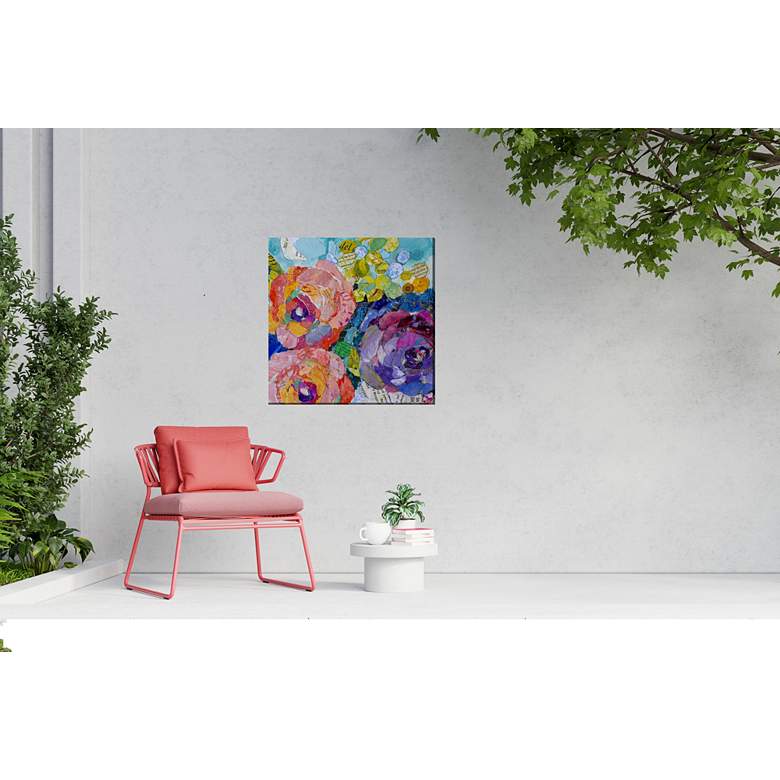 Image 3 Fabuloso 24" Square Outdoor Canvas Wall Art more views