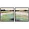 Fade 25" Square 2-Piece Framed Wall Art Set