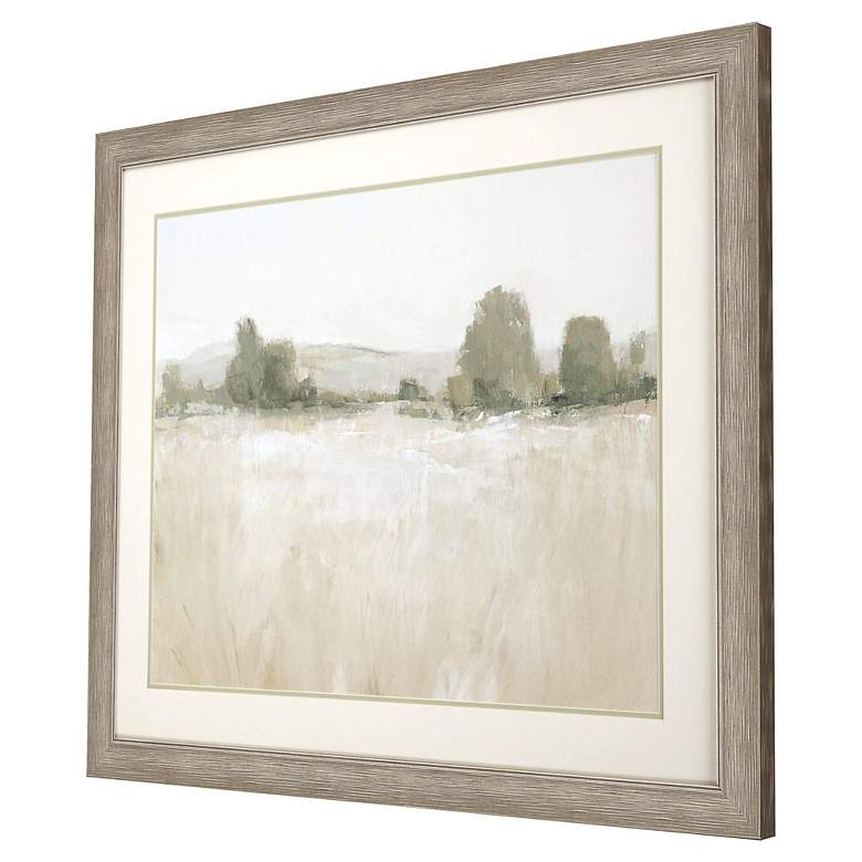 Image 3 Faded Distant Trees I 42" Wide Rectangular Framed Wall Art more views