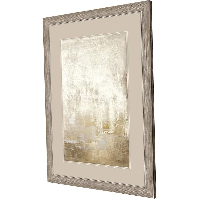 Image 3 Faded Reflection Quiet 49" Wide Framed Giclee Wall Art more views