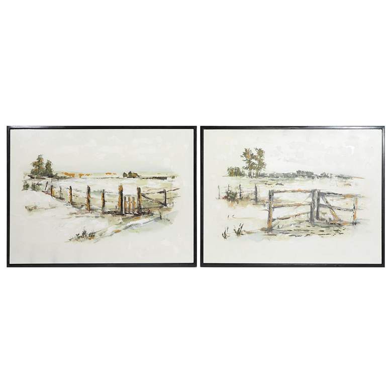 Image 1 Fae Framed Wall Art Set of 2