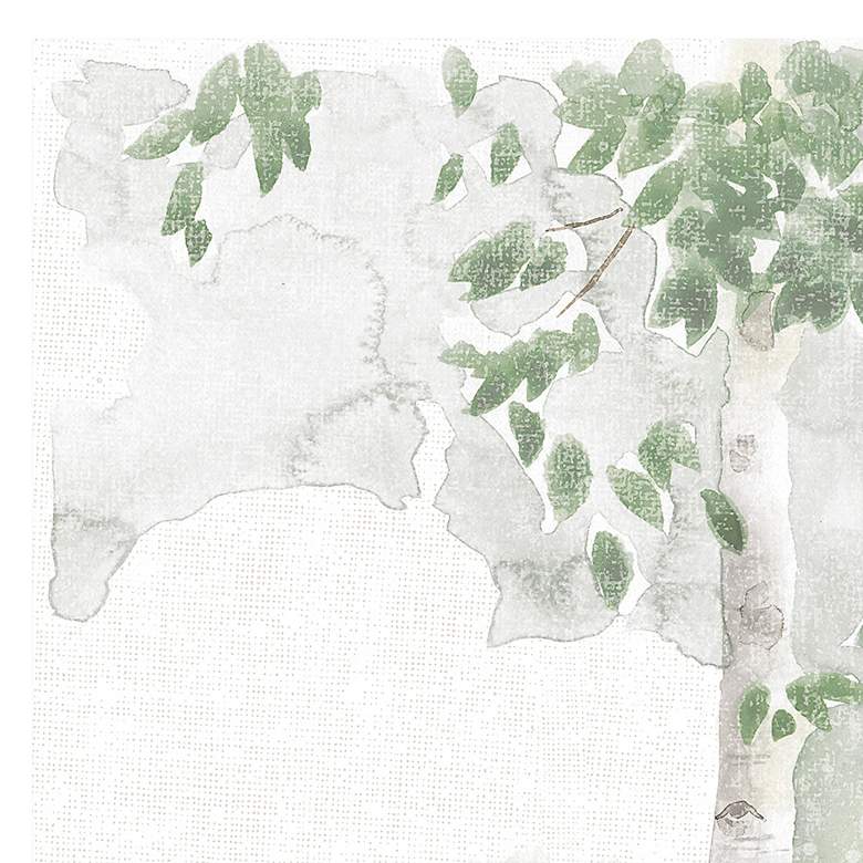 Image 3 Faint Breeze No 2 24" Square Outdoor Canvas Wall Art more views