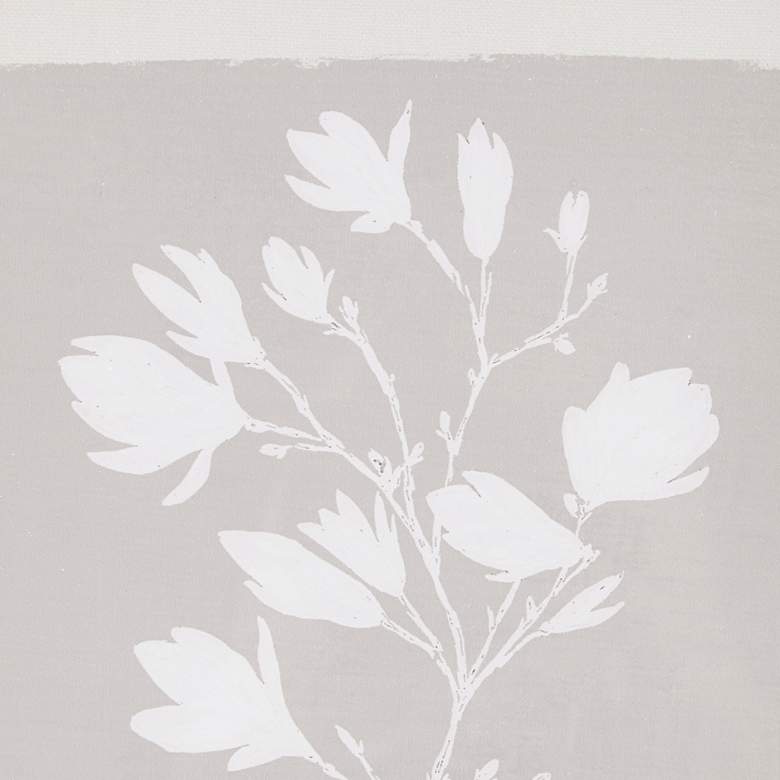 Image 3 Fair Florets 16 3/4" High Beige Framed 3-Piece Wall Art Set more views