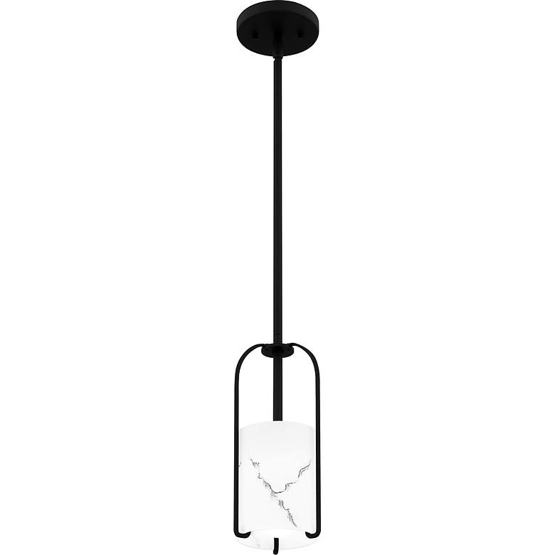 Image 4 Fairbanks 1-Light Matte Black Mini Pendant Light more views