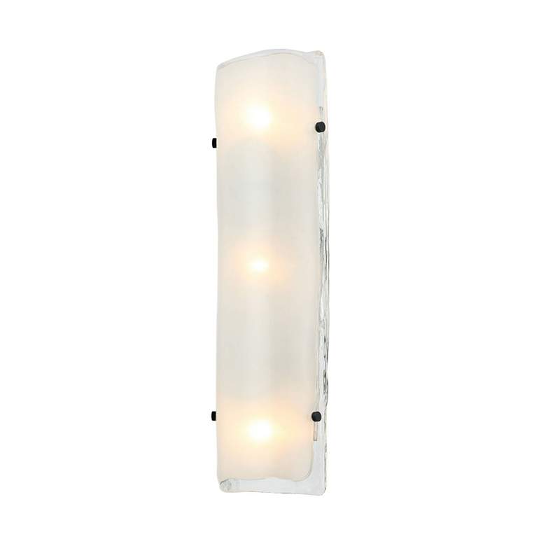 Image 2 Fairchild 3-Lt Sconce - Black/Polished Nickel/Satin Brass more views