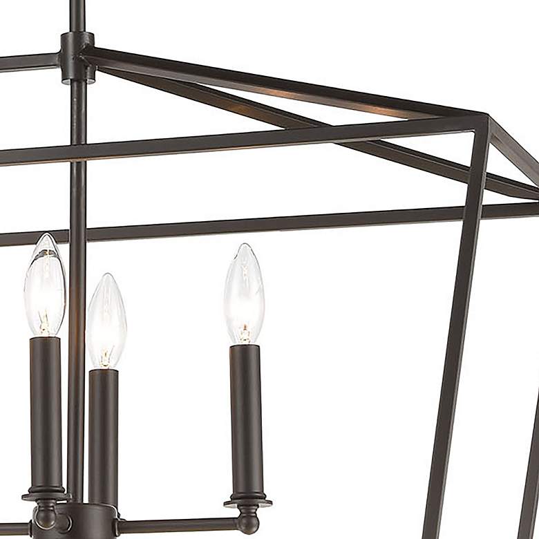 Image 5 Fairfax 36" Wide 7-Light Linear Chandelier - Oil Rubbed Bronze more views