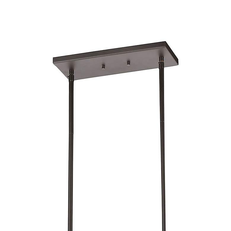 Image 6 Fairfax 36" Wide 7-Light Linear Chandelier - Oil Rubbed Bronze more views