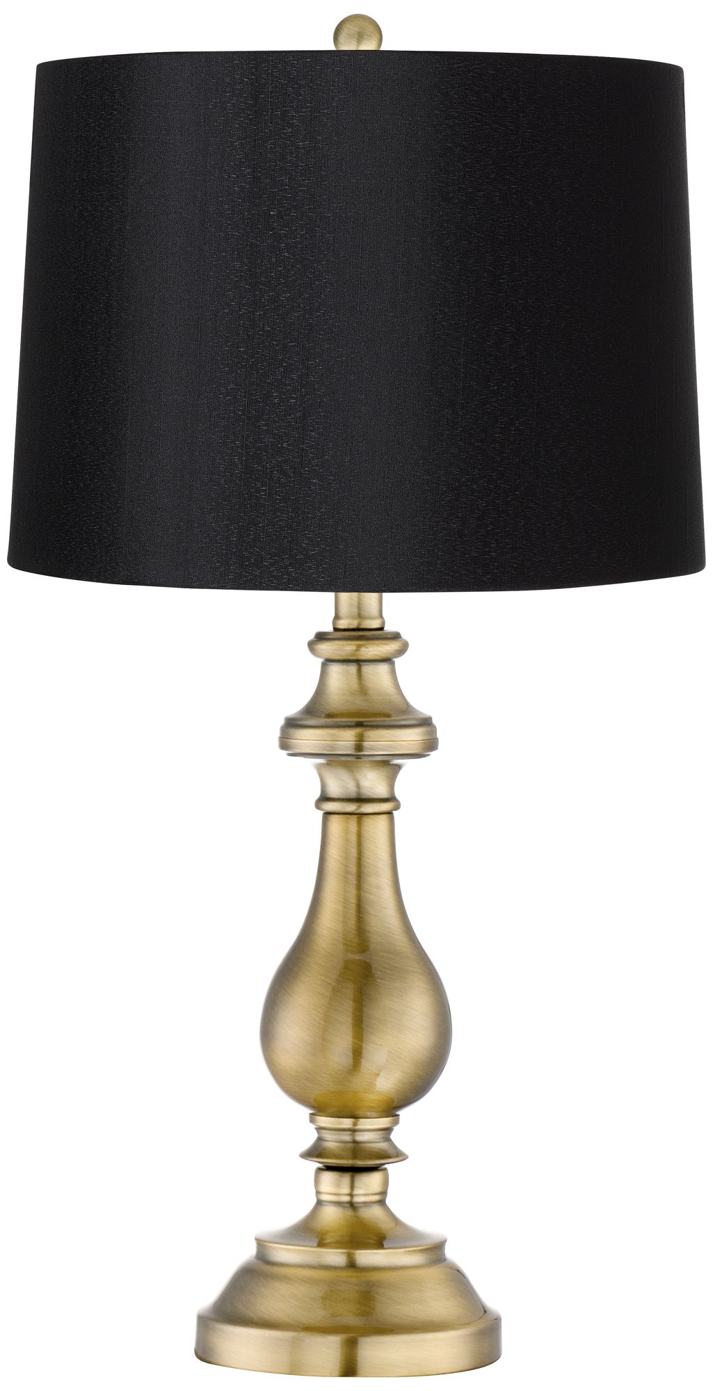 black candlestick table lamps