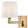 Fairport 1 Light Wall Sconce Aged Brass