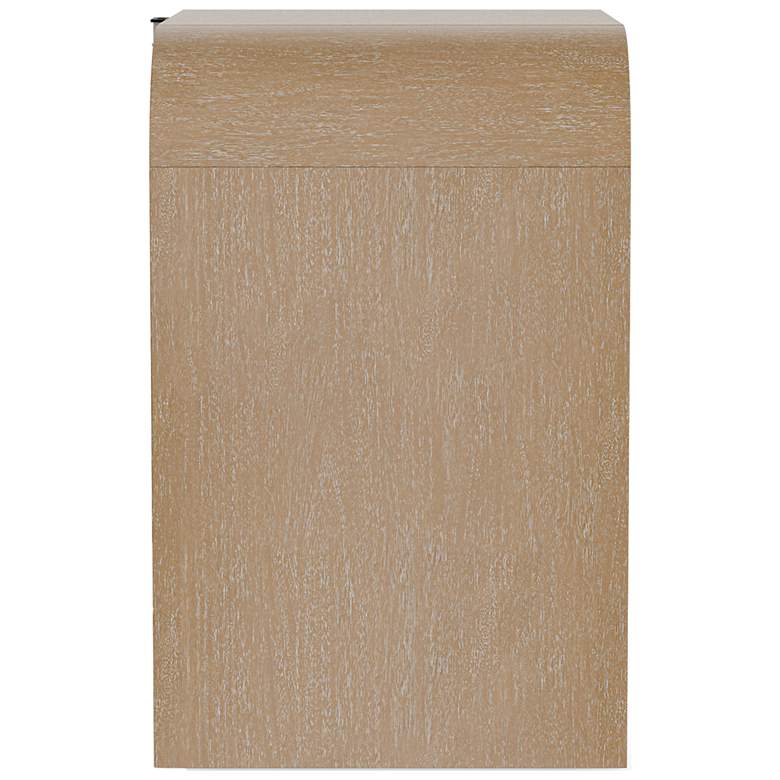 Image 4 Fairstone Natural 2-Drawer Boho Nightstand with Soft Closing Drawers more views
