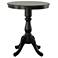 Fairview 30" Antique Black Round Pedestal Bar Table