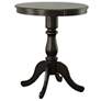 Fairview 30" Espresso Round Pedestal Bar Table