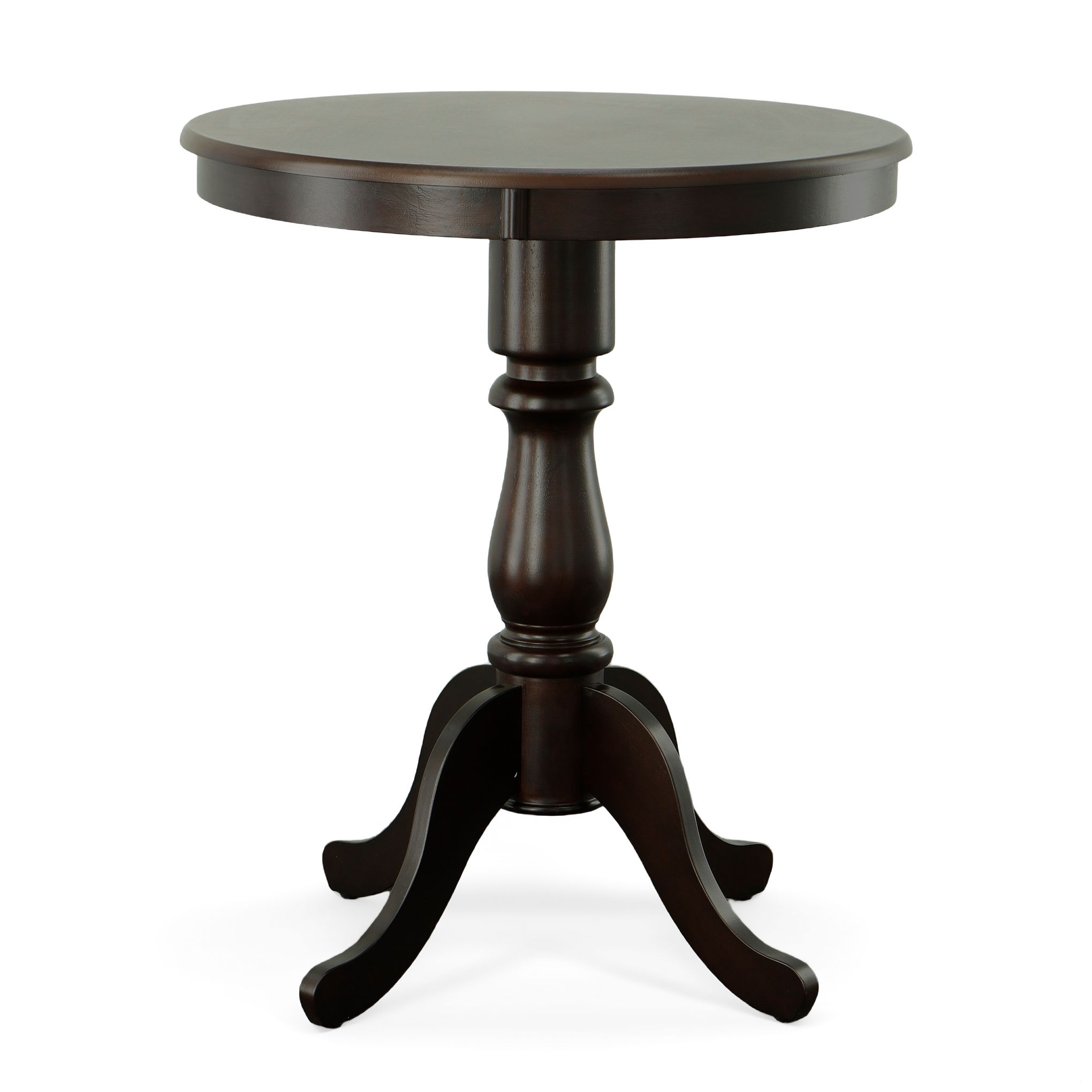 Image 2 Fairview 30" Espresso Round Pedestal Bar Table more views