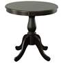 Fairview 30" Espresso Round Pedestal Dining Table