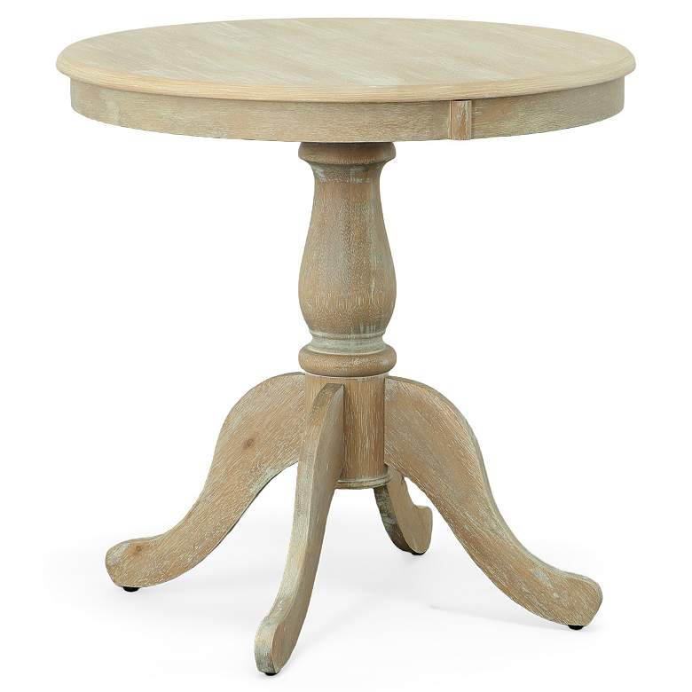 Image 1 Fairview 30" Natural Driftwood Round Pedestal Dining Table
