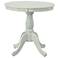 Fairview 30" Whitewash Round Pedestal Dining Table