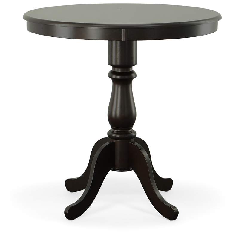 Image 1 Fairview 36" Espresso Round Pedestal Bar Table