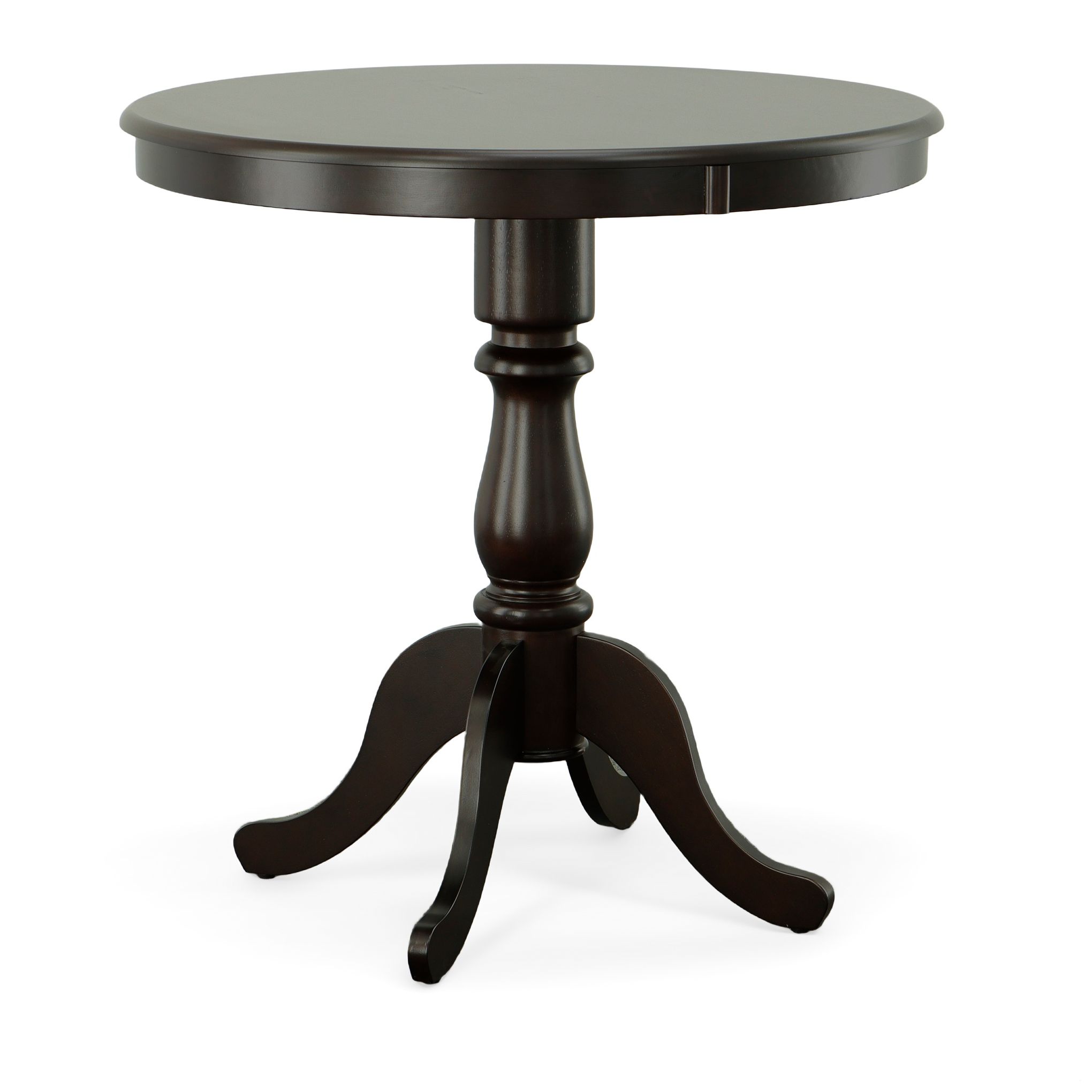 Image 2 Fairview 36" Espresso Round Pedestal Bar Table more views