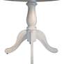 2_Fairview 36" Wide White-Washed Wood Pedestal Dining Table more views