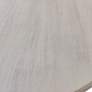 3_Fairview 36" Wide White-Washed Wood Pedestal Dining Table more views