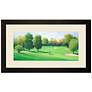 1_Fairway Shot I 49" Wide Rectangular Giclee Framed Wall Art