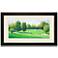 Fairway Shot I 49" Wide Rectangular Giclee Framed Wall Art
