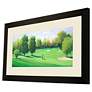 3_Fairway Shot I 49" Wide Rectangular Giclee Framed Wall Art more views