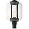 Fairwinds 18.4"H XL Coastal Black Outdoor Post Light w/ Clear Shade