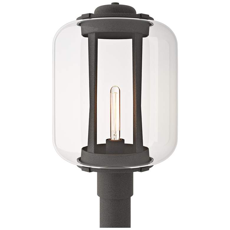 Image 1 Fairwinds 18.4"H XL Coastal Natural Iron Outdoor Post Light w/ Clear S