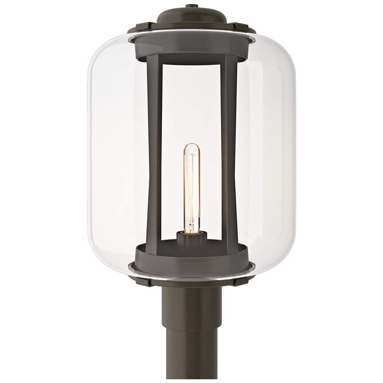 Image 1 Fairwinds 18.4"H XL Coastal Rubbed Bronze Outdoor Post Light w/ Clear