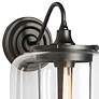 Fairwinds Large Outdoor Sconce - Bronze Finish - Clear Glass