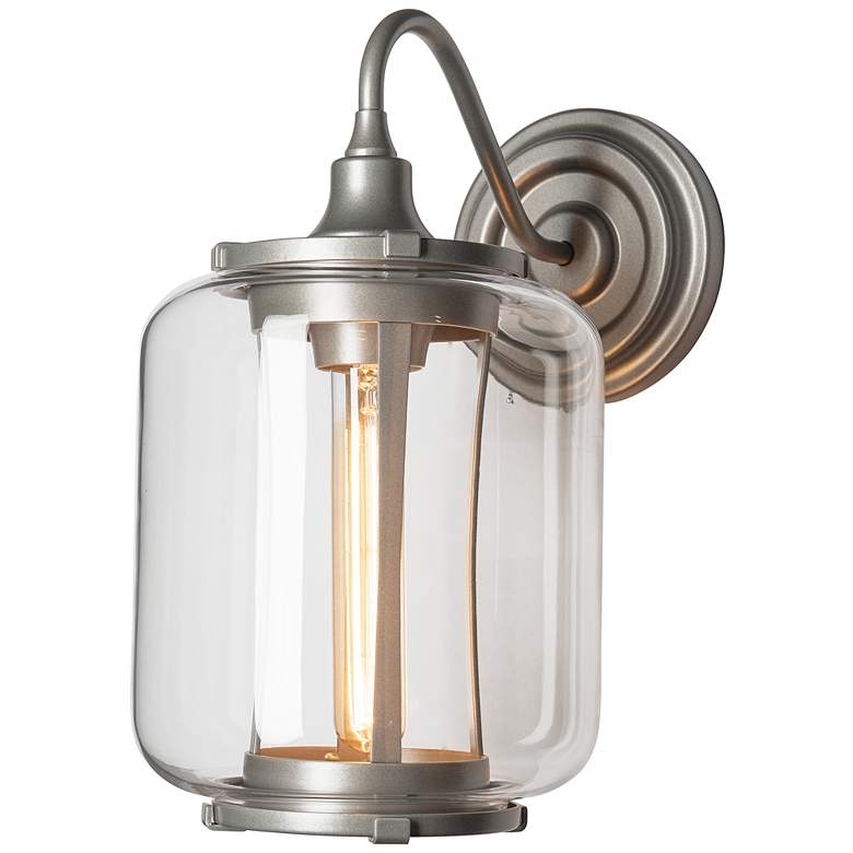 Image 1 Fairwinds Outdoor Sconce - Steel Finish - Clear Glass