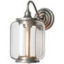 Fairwinds Outdoor Sconce - Steel Finish - Clear Glass