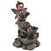 Fairy 24" High Bronze LED Cascading Indoor/Outdoor Fountain